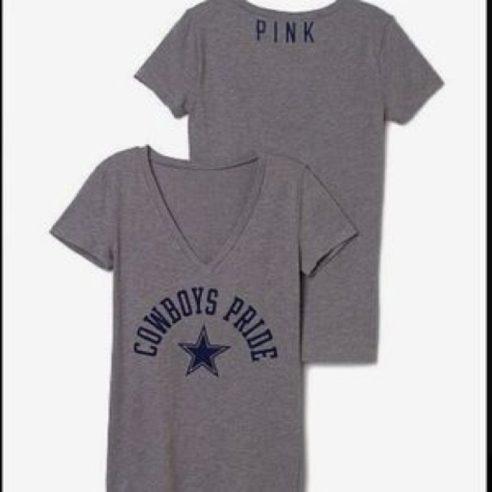 NFL Victoria's Secret Pink Dallas Cowboys Pride Shirt VS PINK Size M
